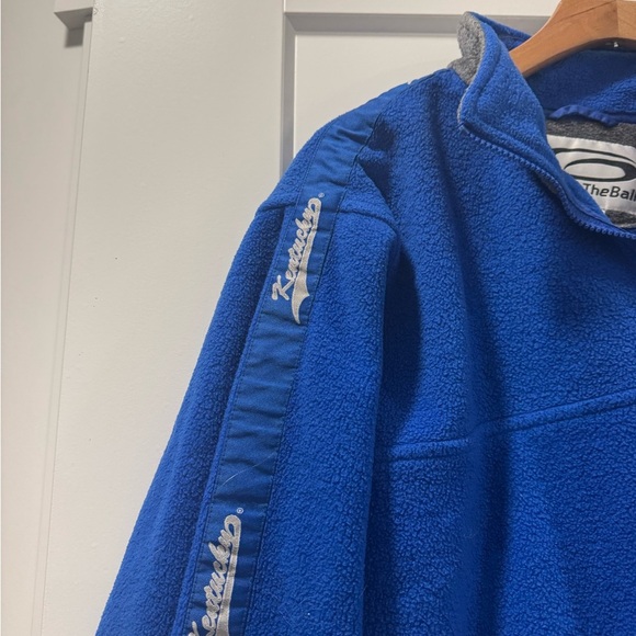 Vintage Y2K Kentucky WIldcats Gimmie the Ball 1/4 Blue Zip Up - Picture 3 of 7